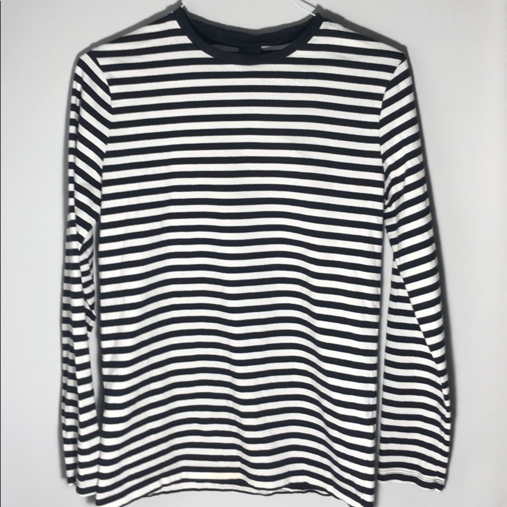Strip long sleeve shirt